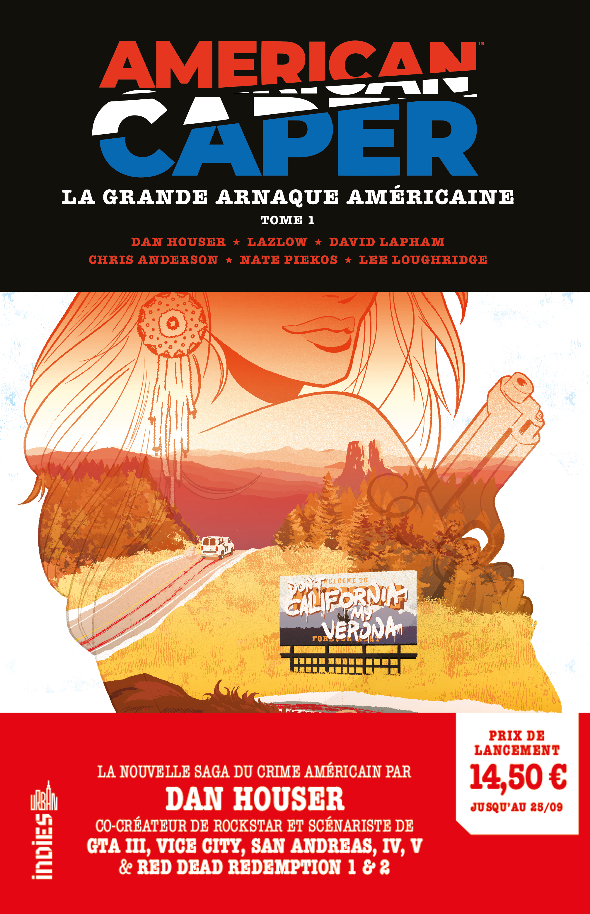 American Caper - La Grande Arnaque Américaine  tome 1 - couv