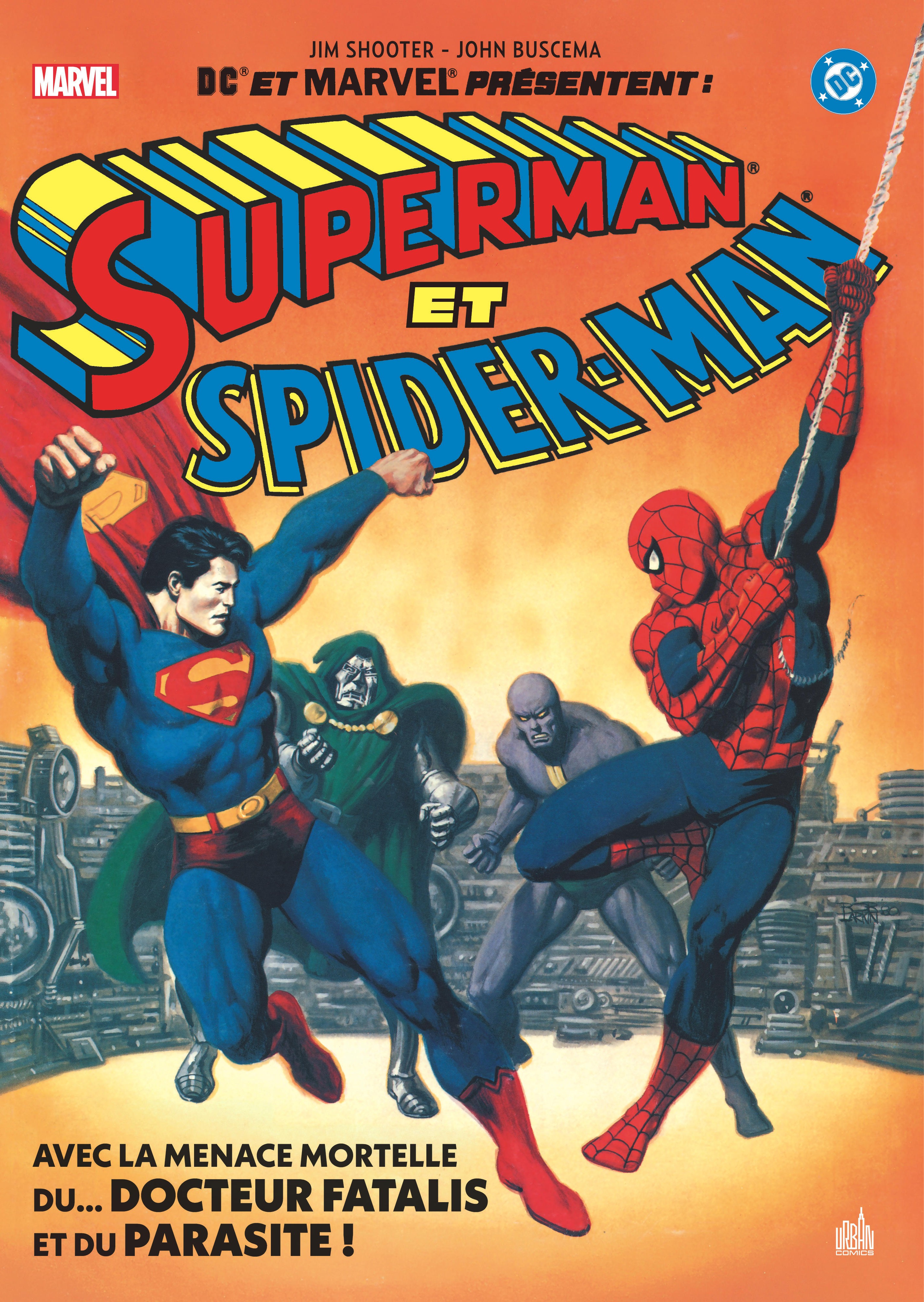 DC & Marvel Present : Superman and Spider-Man (1981) - couv