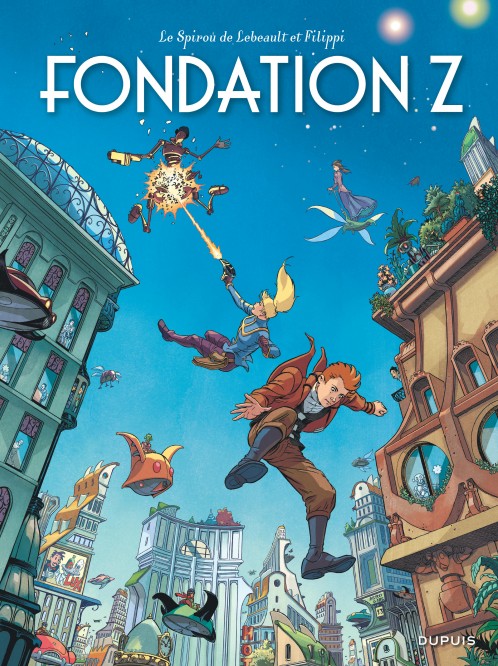 Le Spirou de ... – Tome 13 – Fondation Z - couv