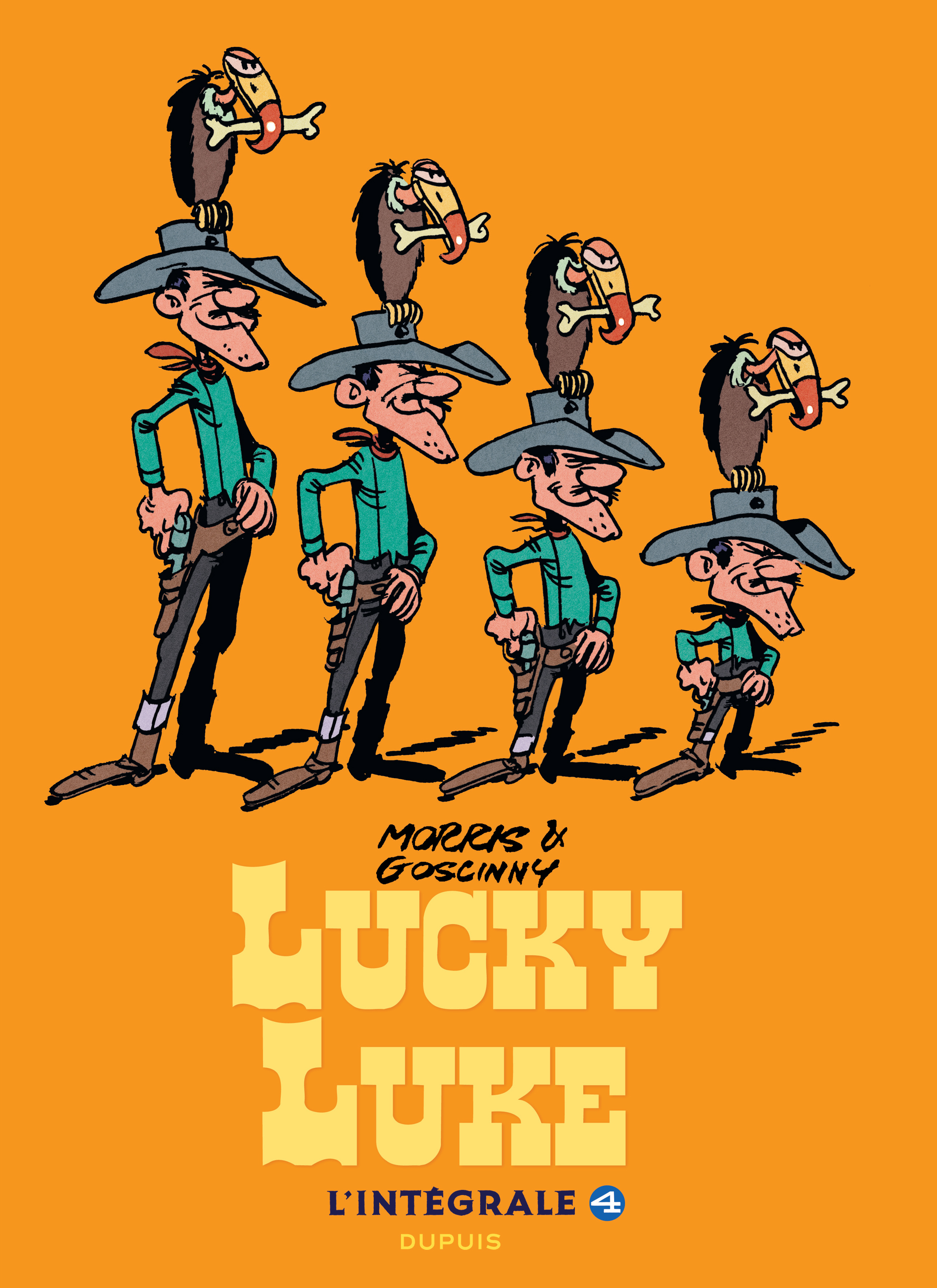 Lucky Luke - Nouvelle Intégrale – Tome 4 - couv
