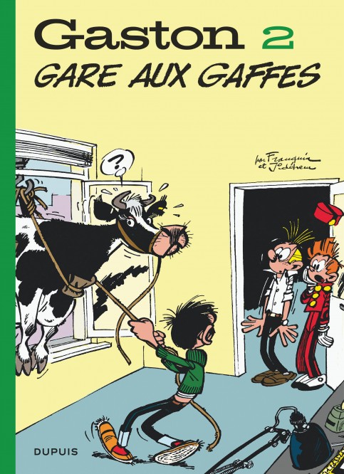 Gaston (édition 2018) – Tome 2 – Gare aux gaffes - couv