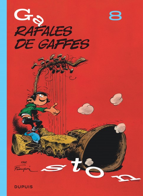 Gaston (édition 2018) – Tome 8 – Rafales de gaffes - couv