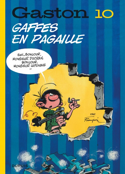 Gaston (édition 2018) – Tome 10 – Gaffes en pagaille - couv