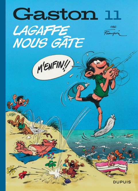 Gaston (édition 2018) – Tome 11 – Lagaffe nous gâte - couv