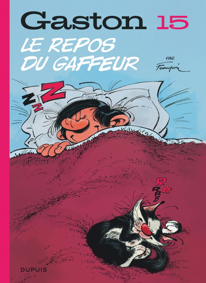 Le repos du gaffeur, tome 15 de la série de BD Gaston - Éditions