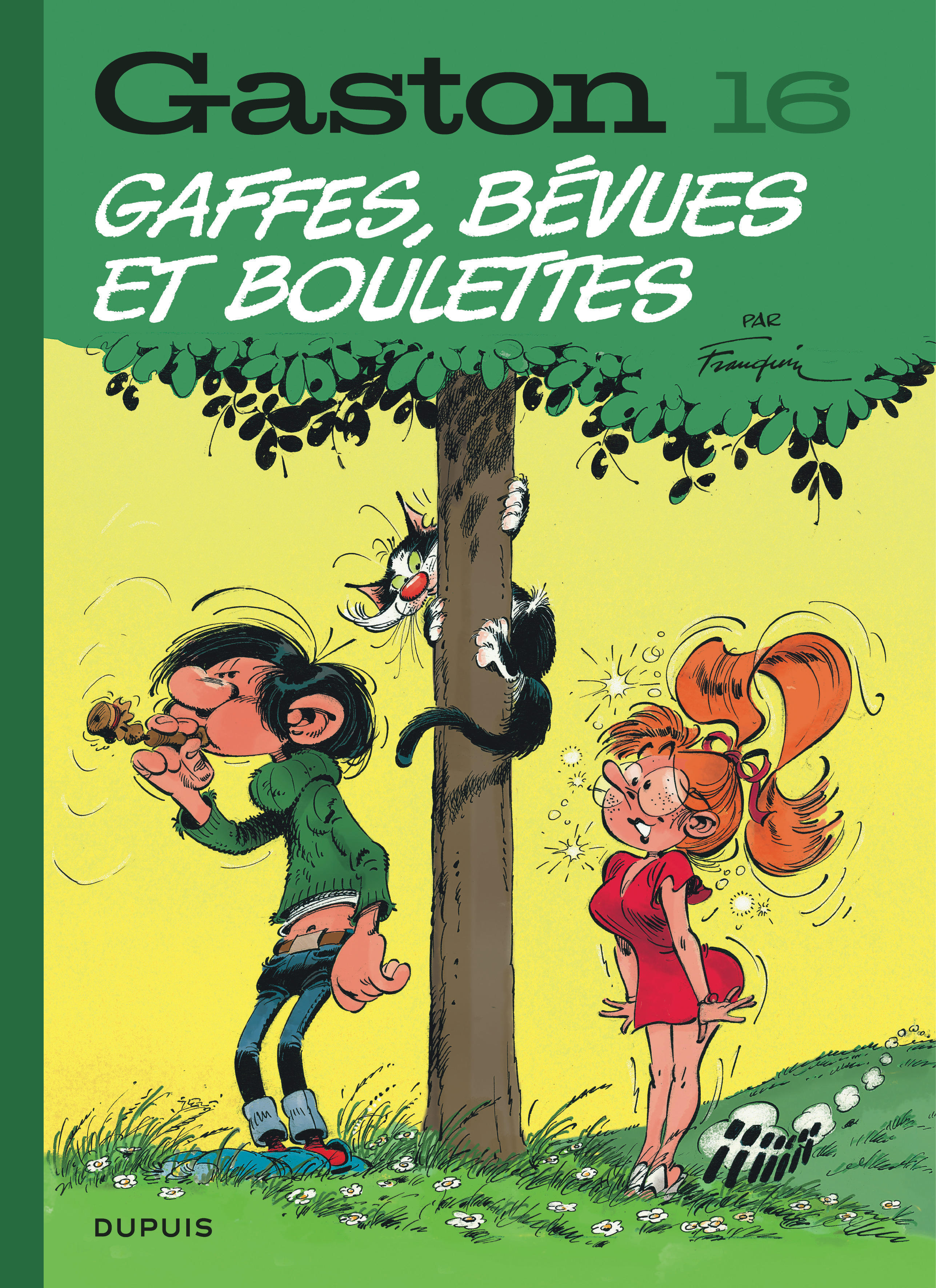 Gaston (édition 2018) – Tome 16 – Gaffes, bévues et boulettes - couv