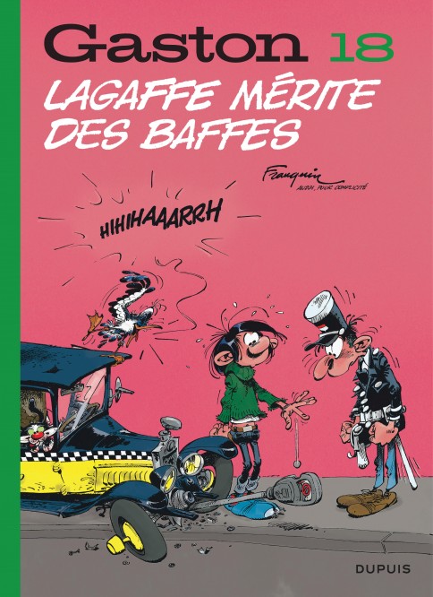 Gaston (édition 2018) – Tome 18 – Lagaffe mérite des baffes - couv