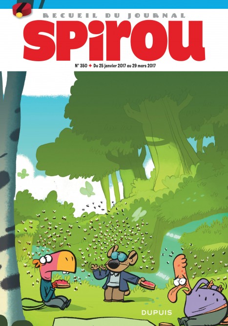 Recueil Spirou – Tome 350 - couv