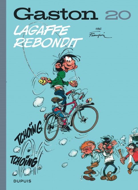 Gaston (édition 2018) – Tome 20 – Lagaffe rebondit - couv