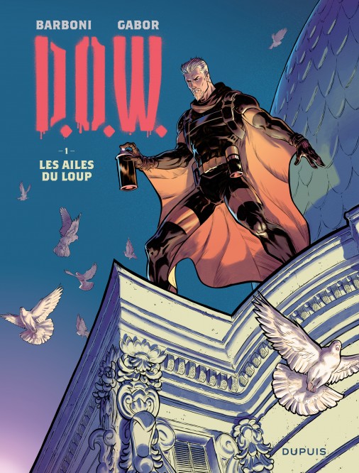 DOW – Tome 1 – Les ailes du loup - couv