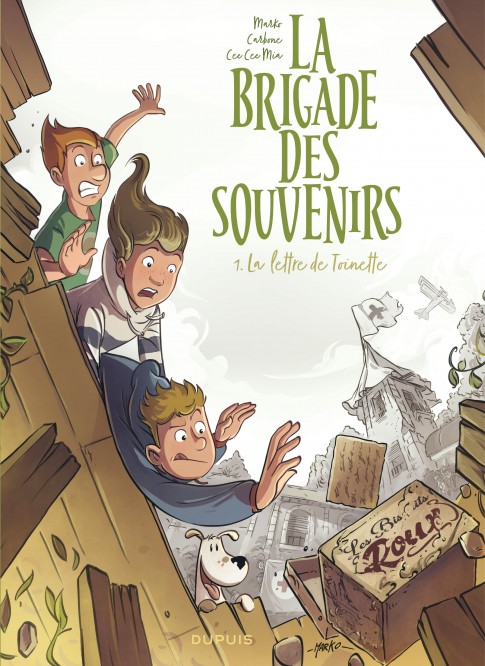 La brigade des souvenirs – Tome 1 – La lettre de Toinette - couv