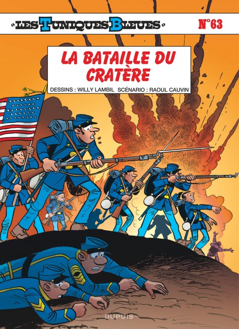 Les Tuniques Bleues – Tome 63 – La bataille du Cratère - couv