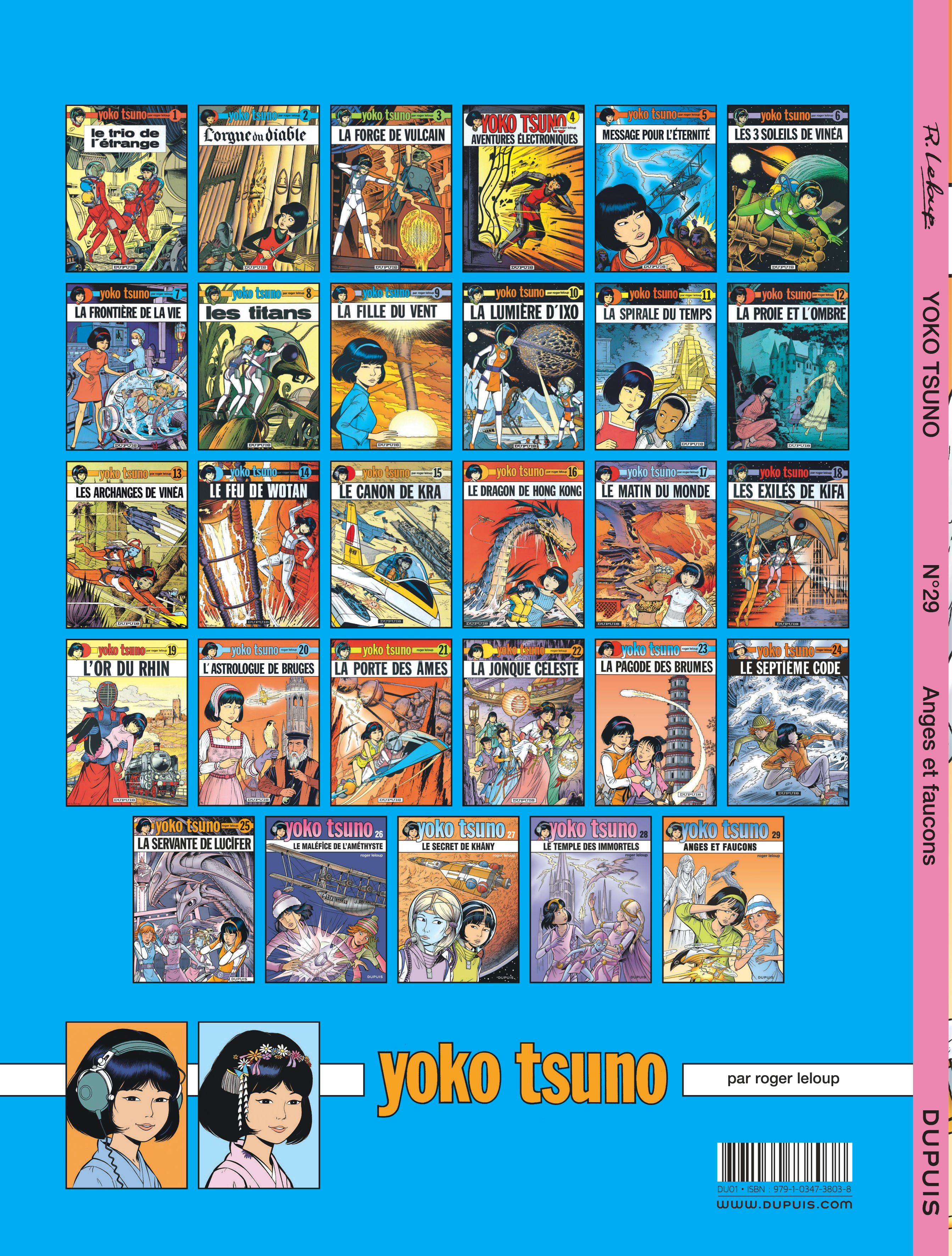 Yoko Tsuno – Tome 29 – Anges et faucons - 4eme