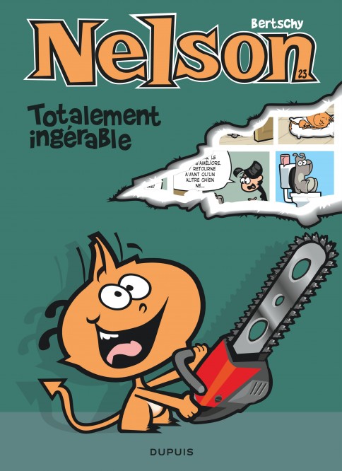 Nelson – Tome 23 – Totalement ingérable - couv