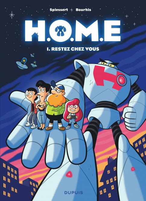 H.O.M.E – Tome 1 – Restez chez vous - couv