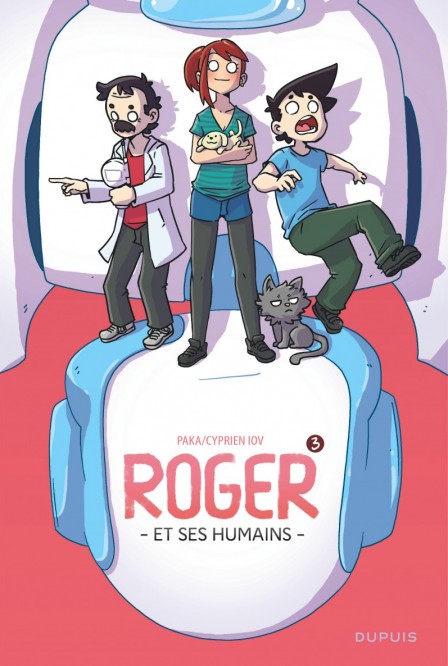 Roger et ses humains – Tome 3 - couv