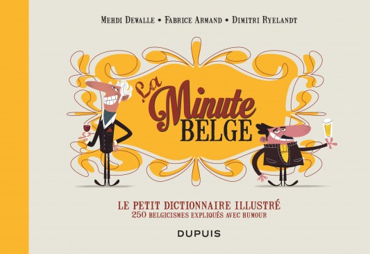 Le petit dictionnaire illustré de La Minute belge - couv