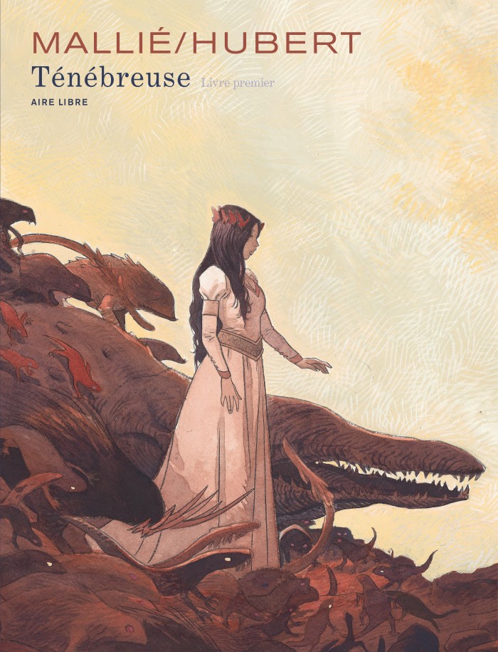 Ténébreuse T1/2, tome 1 de la série de BD Ténébreuse, de Hubert - Mallié -  - Éditions Dupuis