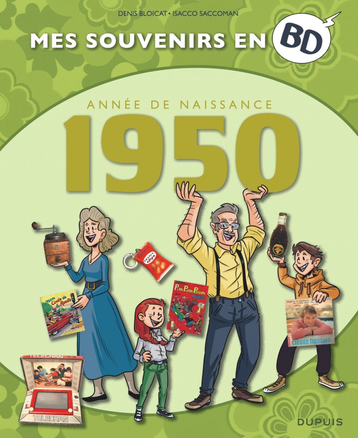 Mes souvenirs en BD Tome 11 - 1950
