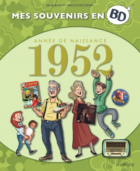 Mes souvenirs en BD – Tome 13 – 1952 - couv