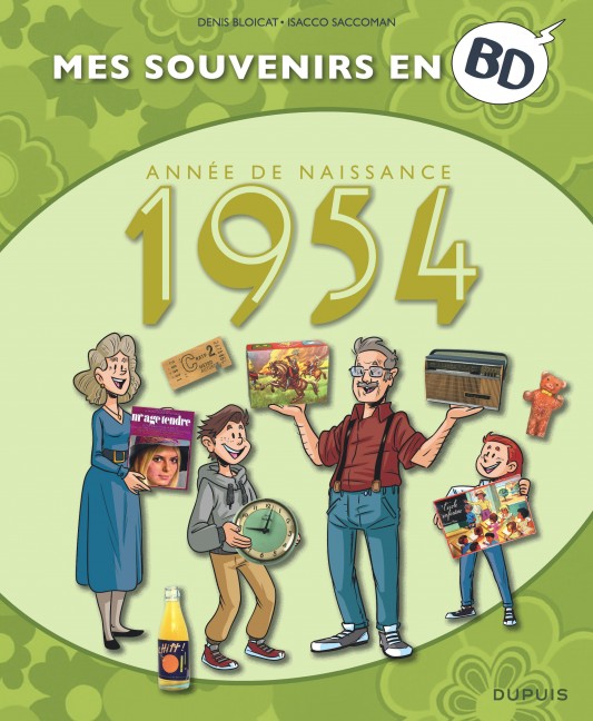 Mes souvenirs en BD – Tome 15 – 1954 - couv