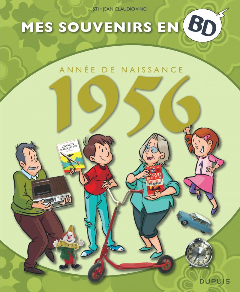 mes souvenirs en bd 1956 