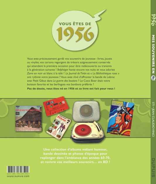 Mes souvenirs en BD – Tome 17 – 1956 - 4eme