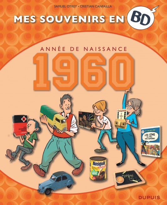 Mes souvenirs en BD – Tome 21 – 1960 - couv