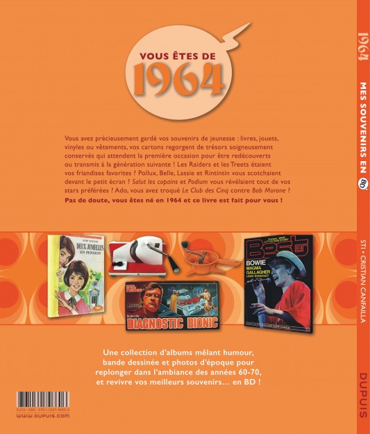 Mes souvenirs en BD – Tome 25 – 1964 - 4eme