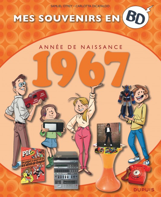 Mes souvenirs en BD – Tome 28 – 1967 - couv