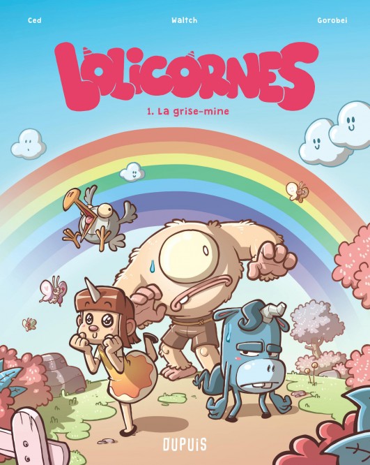 Lolicornes – Tome 1 – La grise-mine - couv