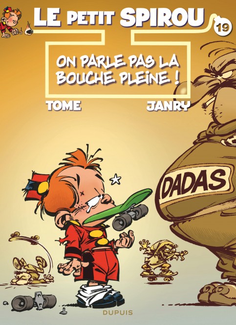 Le Petit Spirou – Tome 19 – On parle pas la bouche pleine ! - couv