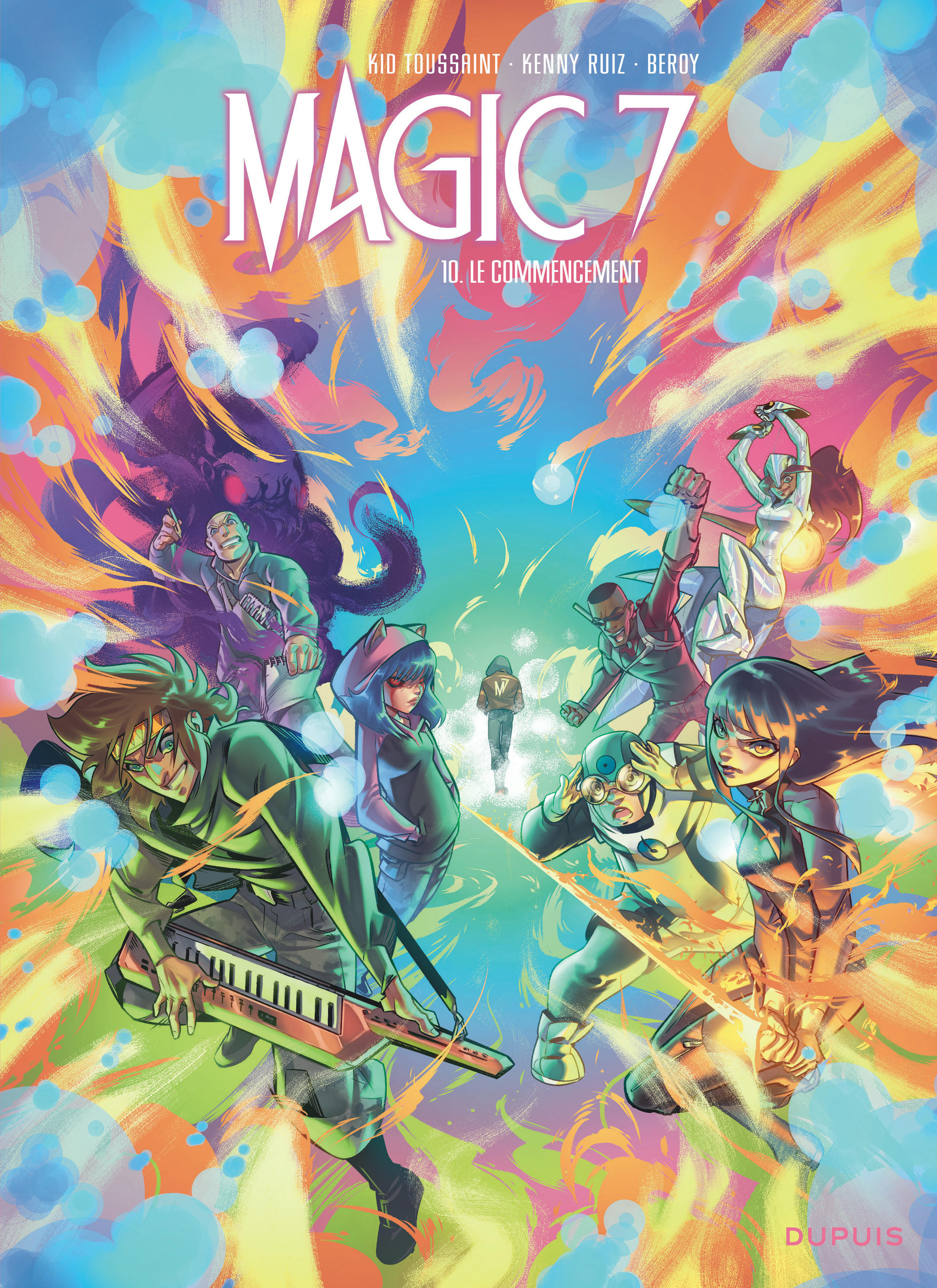 Magic 7 – Tome 10 – Le commencement - couv