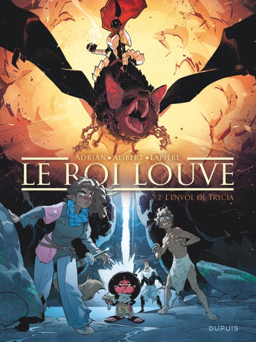 Le Roi Louve – Tome 2 – L'envol de Trycia - couv