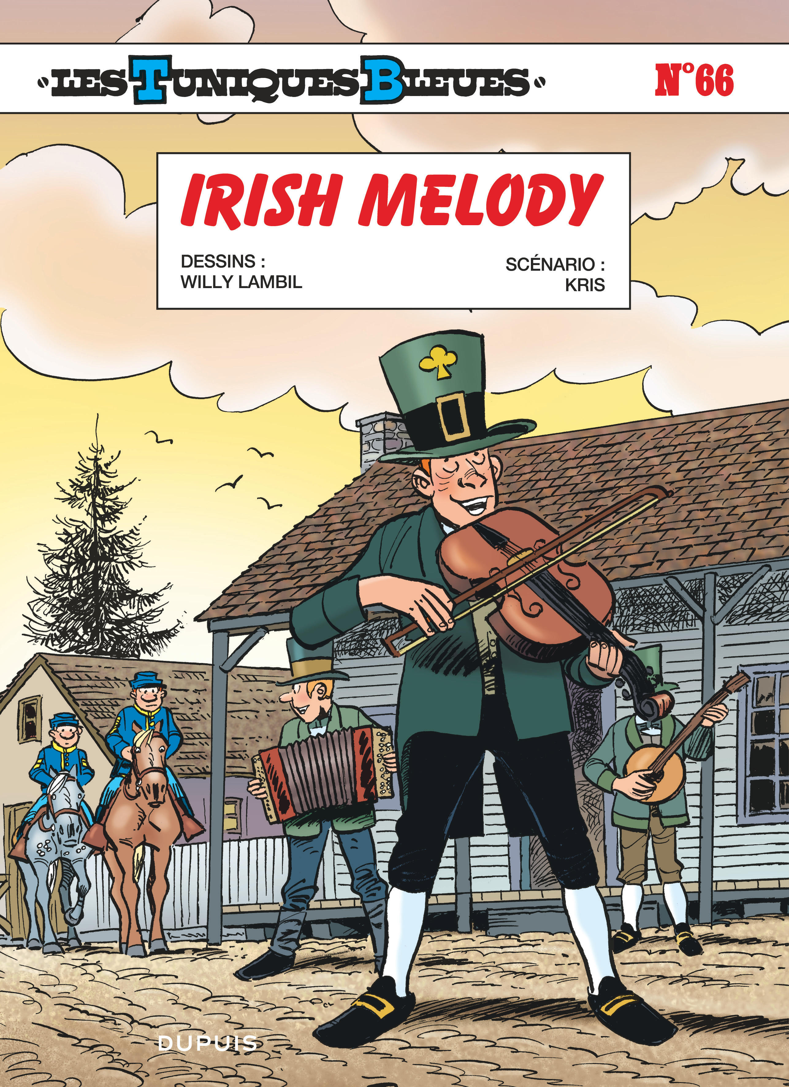 Les Tuniques Bleues – Tome 66 – Irish Melody - couv