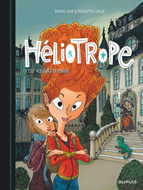 Héliotrope – Tome 1 – Les voleurs de magie - couv