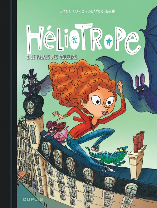 Héliotrope – Tome 2 – Le Palais des voleurs - couv