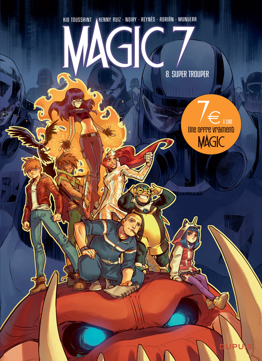 Magic 7 – Tome 8 – Super Trouper – Edition spéciale - couv