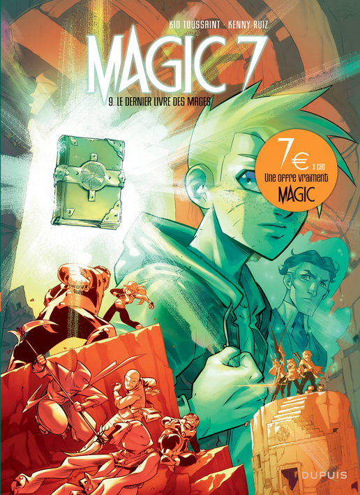 Magic 7 – Tome 9 – Le dernier livre des mages – Edition spéciale - couv