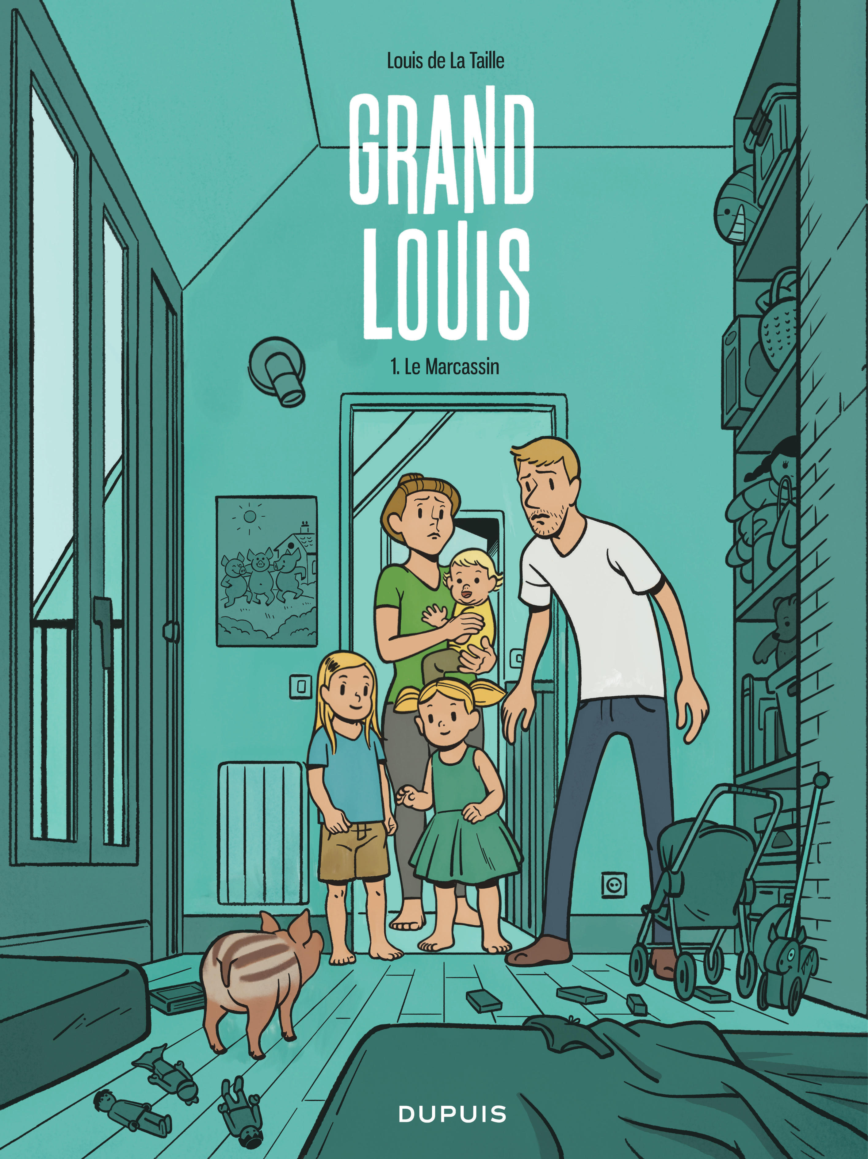 Grand Louis – Tome 1 – Le Marcassin - couv