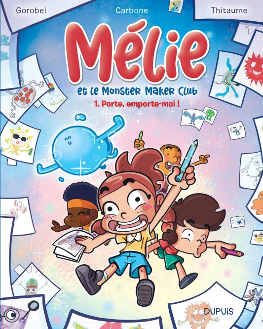 Mélie et le Monster Maker Club – Tome 1 – Porte, emporte-moi ! - couv