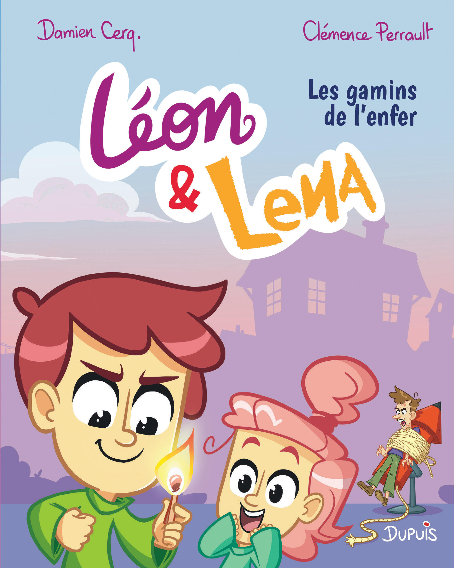Léon et Lena – Tome 1 – Les gamins de l'enfer - couv