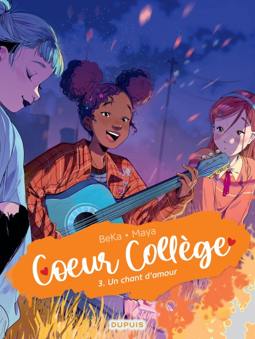 Coeur Collège – Tome 3 – Un chant d'amour - couv