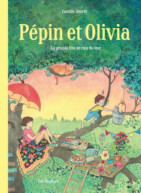 Pépin et Olivia – Tome 1 – La grande fête de rien du tout - couv