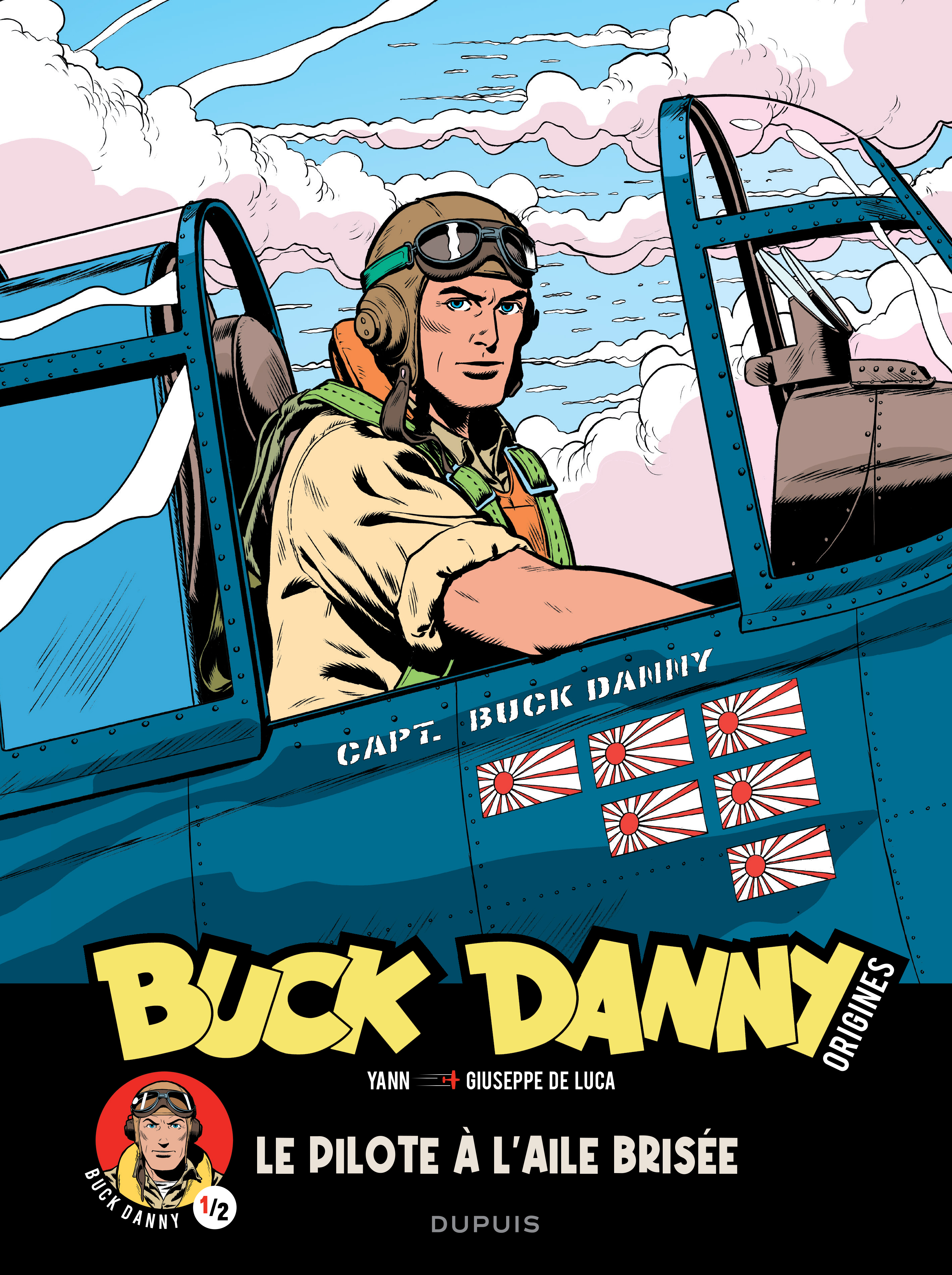 Buck Danny - Origines – Tome 1 – Buck Danny, le pilote à l'aile brisée 1/2 - couv