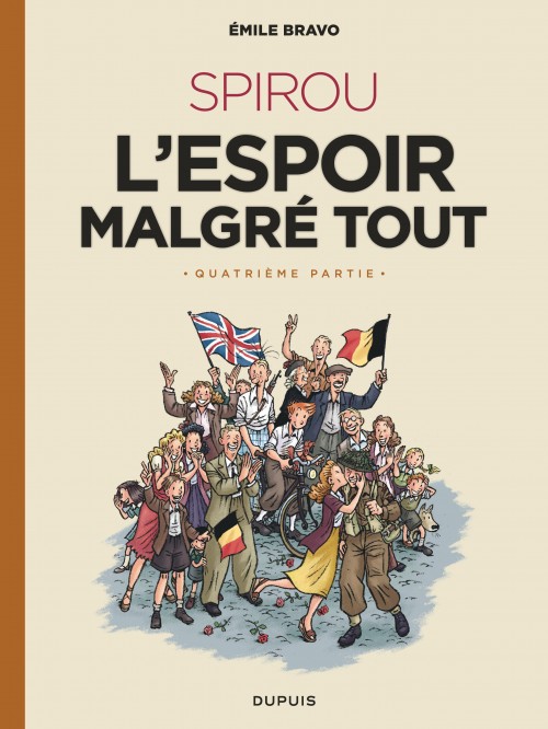 Le Spirou d'Emile Bravo – Tome 5 – SPIROU l'espoir malgré tout (Quatrième partie) – Edition spéciale - couv