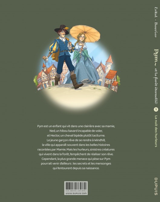 Pym et la forêt éternelle – Tome 1 – La nuit des hurleurs - 4eme