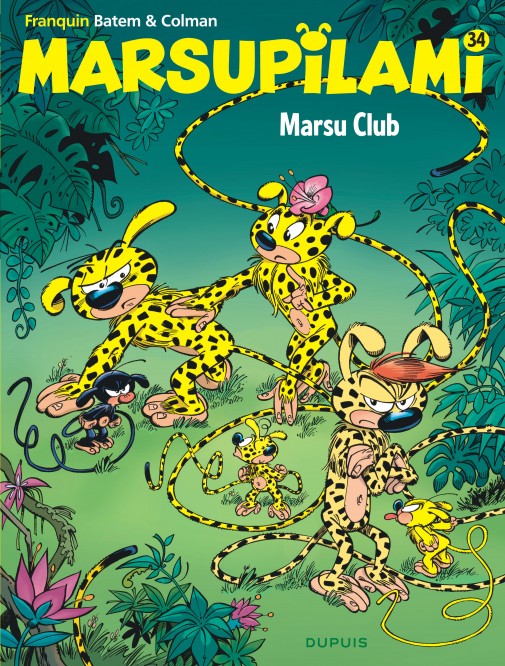 Marsupilami – Tome 34 – Marsu Club - couv