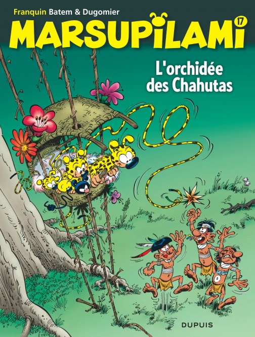 Marsupilami – Tome 17 – L'orchidée des Chahutas - couv