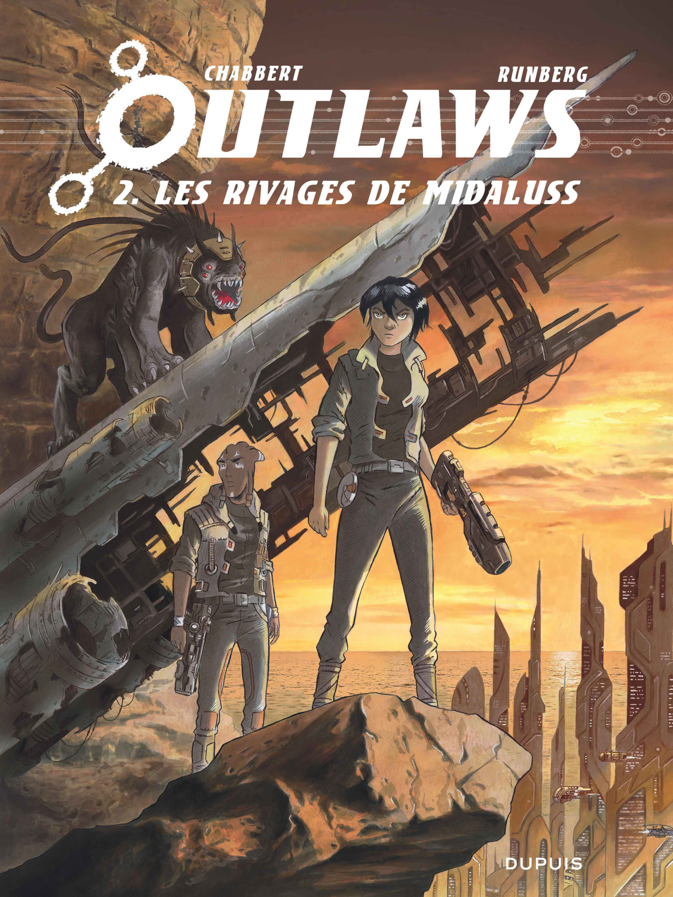Outlaws – Tome 2 – Les Rivages de Midaluss - couv